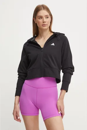 adidas Tréninková mikina Game and Go barva, s kapucí, IX5065