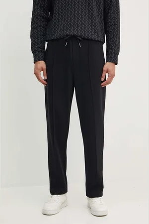 Armani Exchange Bavlněné tepláky barva, s potiskem, 6DZPLJ ZJ4XZ