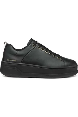 Geox Kožené sneakers boty D SPHERICA ECUB-2 barva, D46WVA 00085 C9997