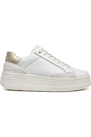 Geox Kožené sneakers boty D SPHERICA ECUB-2 barva, D46WVE 08522 C1000