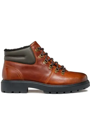Geox Kožené boty U SPHERICA EC7 pánské, barva, U46FRE 0003Z C6000
