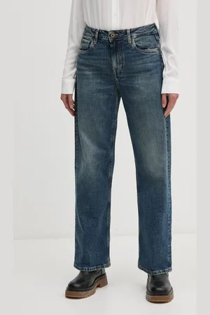 Pepe Jeans Džíny LOOSE ST JEANS HW dámské, high waist, PL204699HW6