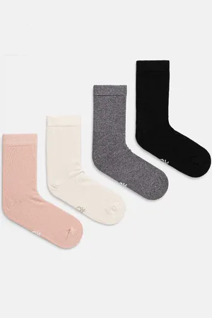 Benetton Ponožky 4-pack barva, 6GRD07028