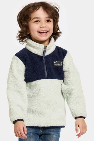 Didriksons Dětská fleecová mikina GOSIG KIDS HALFZIP barva, 505536