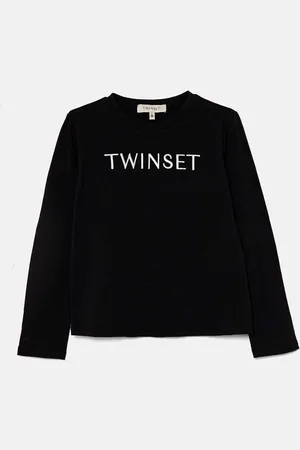 Twin-Set Dětské tričko s dlouhým rukávem barva, 242GJ2075