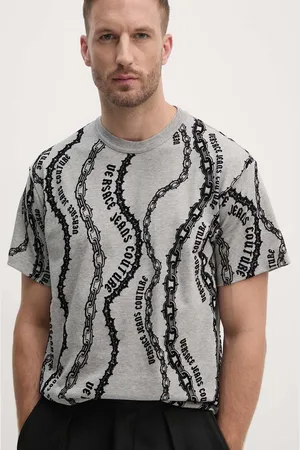 VERSACE Bavlněné tričko barva, 77GAH6R0 JS415