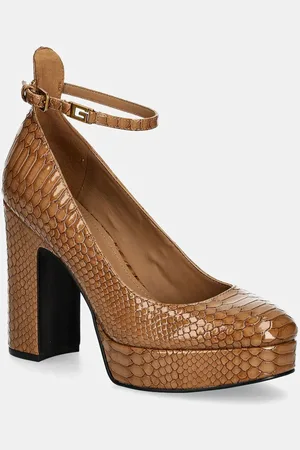 Guess Lodičky TEMIS5 barva, na podpatku, FLFTEM FAB08