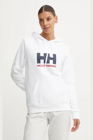 Helly Hansen Bavlněná mikina HH LOGO 2.0 dámská, barva, s kapucí, s potiskem, 34460