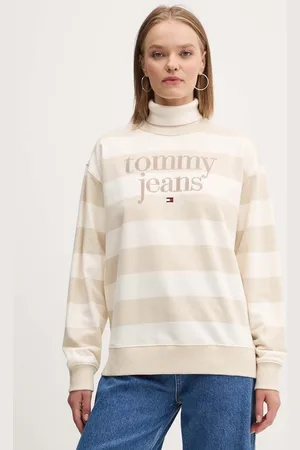 Tommy Hilfiger Bavlněná mikina dámská, barva, vzorovaná, DW0DW19041