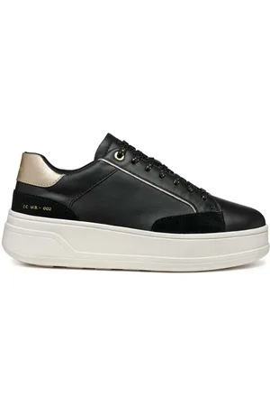 Geox Kožené sneakers boty D SPHERICA ECUB-2 barva, D46WVE 08522 C9999