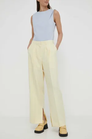 Herskind Kalhoty Rupert dámské, barva, široké, high waist, 5119519