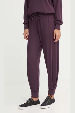Emporio Armani Kalhoty vínová barva, 164910 4F264