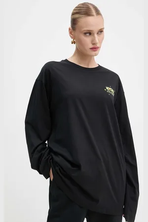 Moschino Bavlněné tričko s dlouhým rukávem barva, A1219 8733