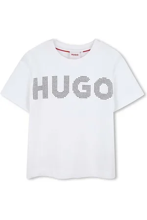 HUGO BOSS Dětské bavlněné tričko barva, G00204