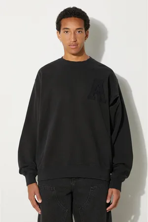 AMBUSH Bavlněná mikina Hole Sweatshirt pánská, barva, s aplikací, BMBA004F24FLE0011010