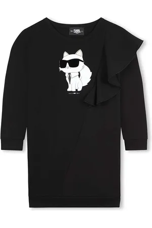 Karl Lagerfeld Dívčí šaty barva, mini, Z30181