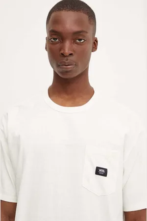 Vans Bavlněné tričko barva, VN000G3YFS81