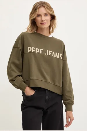 Pepe Jeans Mikina GAYLE dámská, barva, s potiskem, PL581452
