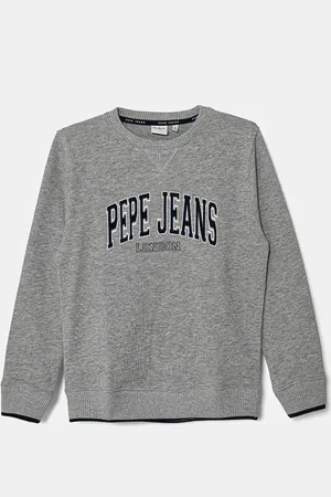 Pepe Jeans Dětská mikina BAIN CREW barva, s potiskem, PB581623