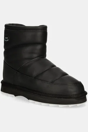 Emu Kožené sněhule Valerie 2.0 barva, W13127.BLAK