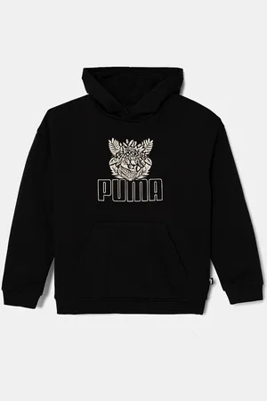 PUMA Dětská mikina ESS+ TROPICAT Hoodie barva, s kapucí, s potiskem, 681827