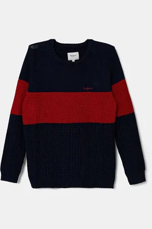 Pepe Jeans Dětský bavlněný svetr DALMAR barva, PB701229