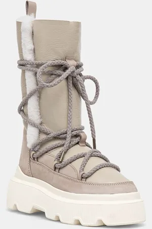 INUIKII Kožené sněhule Endurance Cozy barva, 75102-144