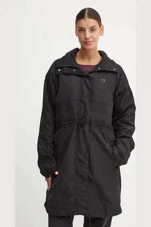 P.E Nation Parka Mid Length Man Down dámská, barva, přechodná, 243J256