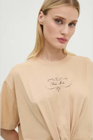 Moschino Bavlněné tričko barva, J0701 8733
