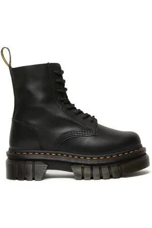 Dr. Martens Farmářky Audrick 8-Eye Boot dámské, barva, na plochém podpatku, DM27149001