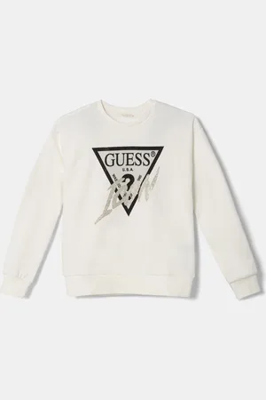 Guess Dětská bavlněná mikina barva, s aplikací, J4BQ04 KAV34