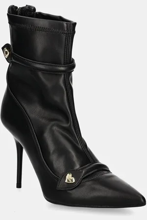 Moschino Nízké kozačky dámské, barva, na podpatku, JA21099G0LIEZ000