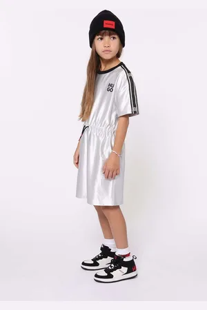 HUGO BOSS Dívčí šaty barva, mini, G00241