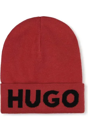 HUGO BOSS Dětská čepice s příměsí vlny barva, G00289