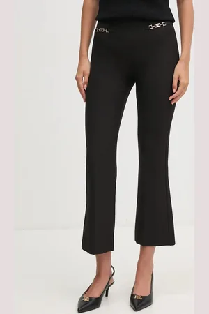 Gaudi Kalhoty dámské, barva, jednoduché, high waist, 421FD25009