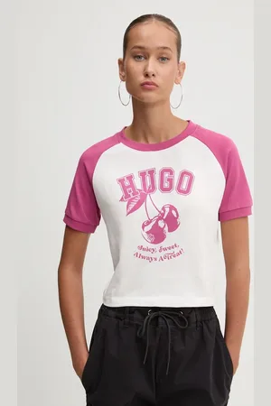 Hugo Blue Bavlněné tričko barva, 50520318