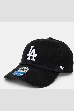 47 Brand Dětská bavlněná kšiltovka MLB Los Angeles Dodgers barva, s aplikací, B-RGW12GWS-BKJ_KIDS