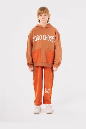 Bobo Choses Dětské bavlněné tepláky barva, 224AC084