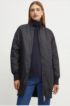 LIVIANA CONTI Péřová bunda dámská, barva, přechodná, oversize, F4WW15