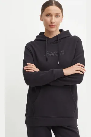 Asics Mikina dámská, barva, s kapucí, s aplikací, 2032C845