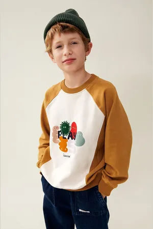 Liewood Dětská bavlněná mikina Aude Placement Sweatshirt barva, s potiskem