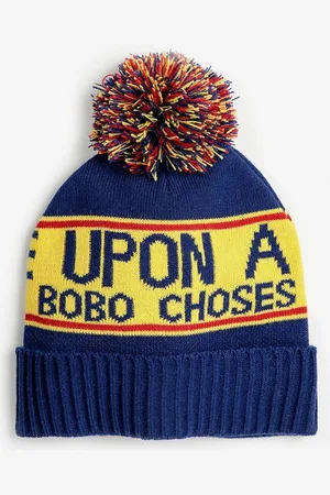 Bobo Choses Dětská čepice Once Upon a Time tmavomodrá barva, 224AI032