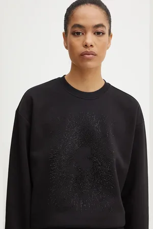 Karl Lagerfeld Mikina dámská, barva, s aplikací, 246W1813