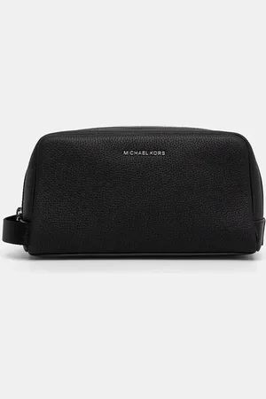 Michael Kors Kožená kosmetická taška barva, 33F4LHDV1L