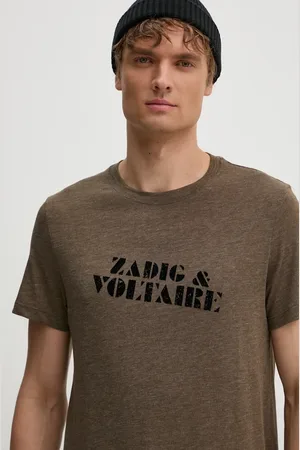 Zadig & Voltaire Tričko barva, s potiskem, JMTS00662