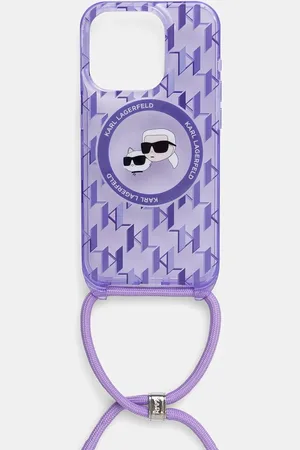 Karl Lagerfeld Obal na telefon iPhone 15 Pro 6.1" barva, KLHMP15LHCKCKLCU