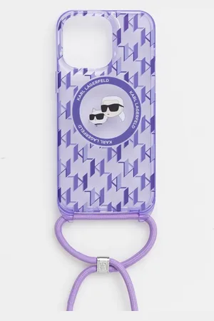 Karl Lagerfeld Obal na telefon iPhone 15 Pro Max 6.7" barva, KLHMP15XHCKCKLCU