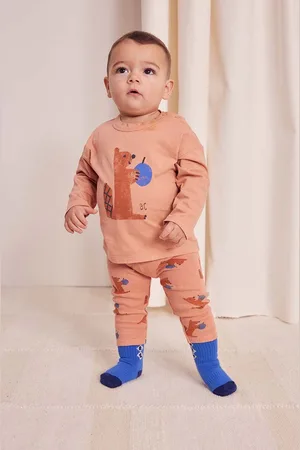 Bobo Choses Dětské legíny Hungry Squirrel barva, vzorované, 224AB055