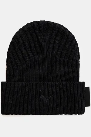 PUMA Bavlněná čepice barva, z tenké pleteniny, 25690