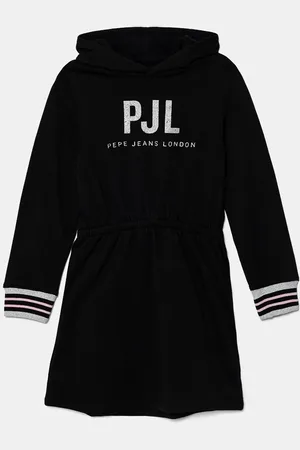 Pepe Jeans Dětské bavlněné šaty THAIS barva, mini, PG951675